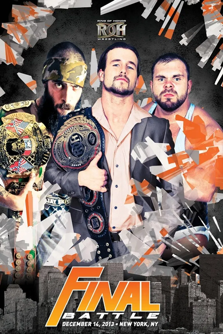 ROH Final Battle 2013 poster background