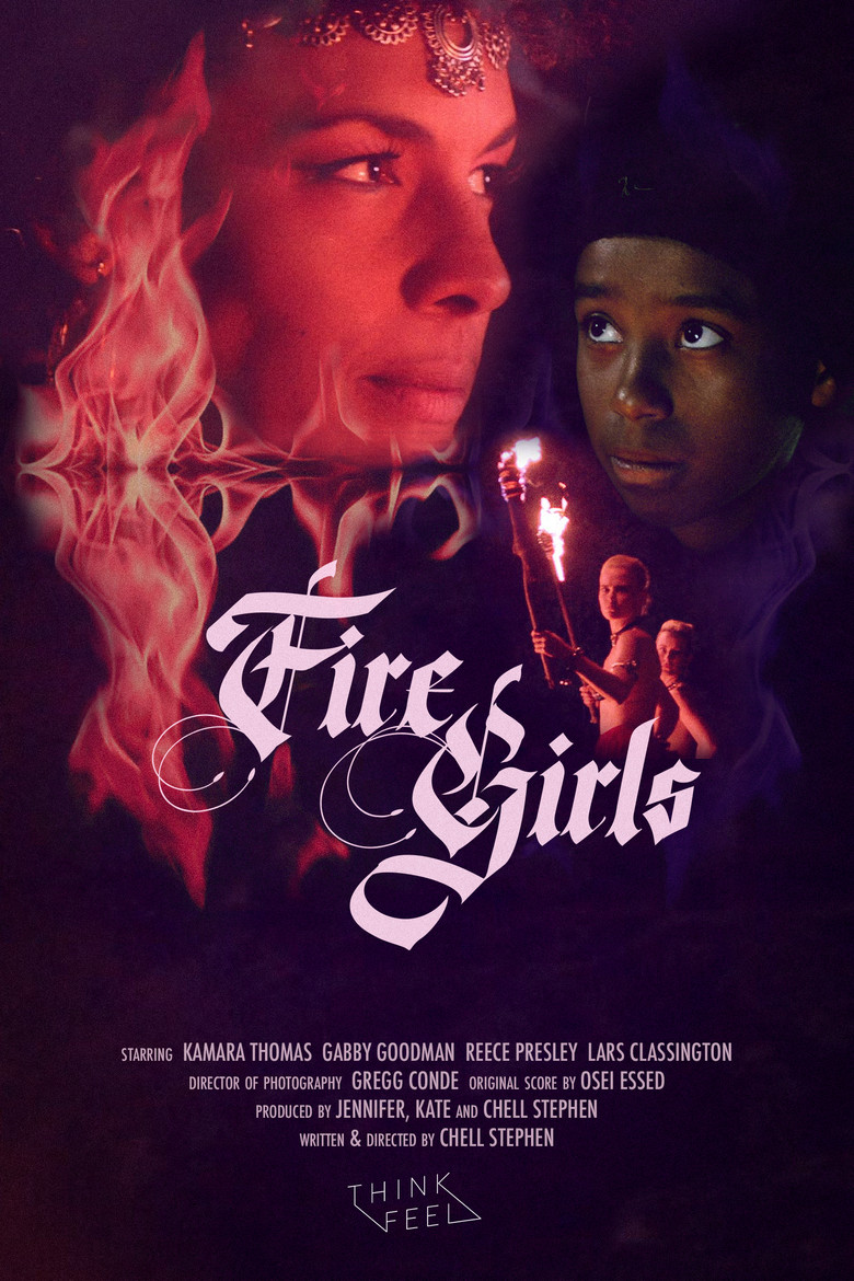 Fire Girls poster background