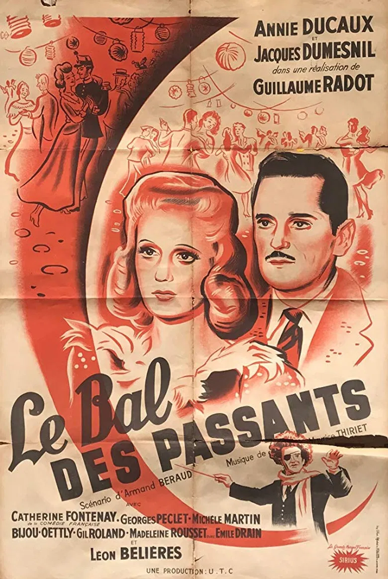 Le bal des passants poster background