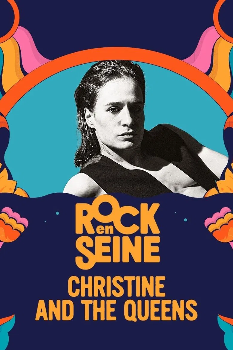 Christine and the Queens - Rock en Seine 2023 poster background