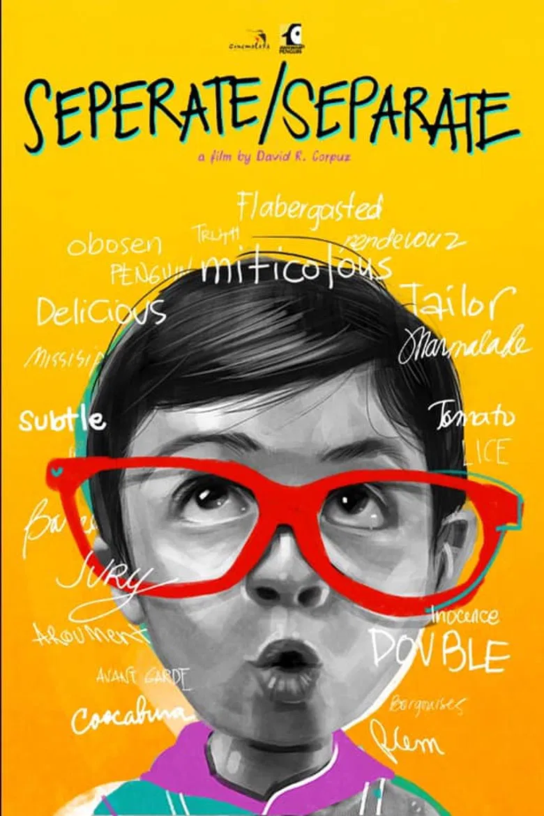 Seperate/Separate poster background