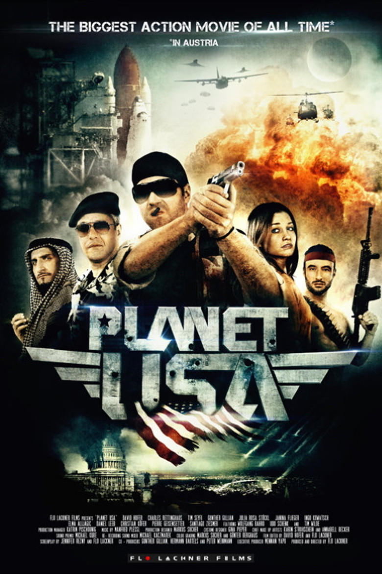 Planet USA poster background