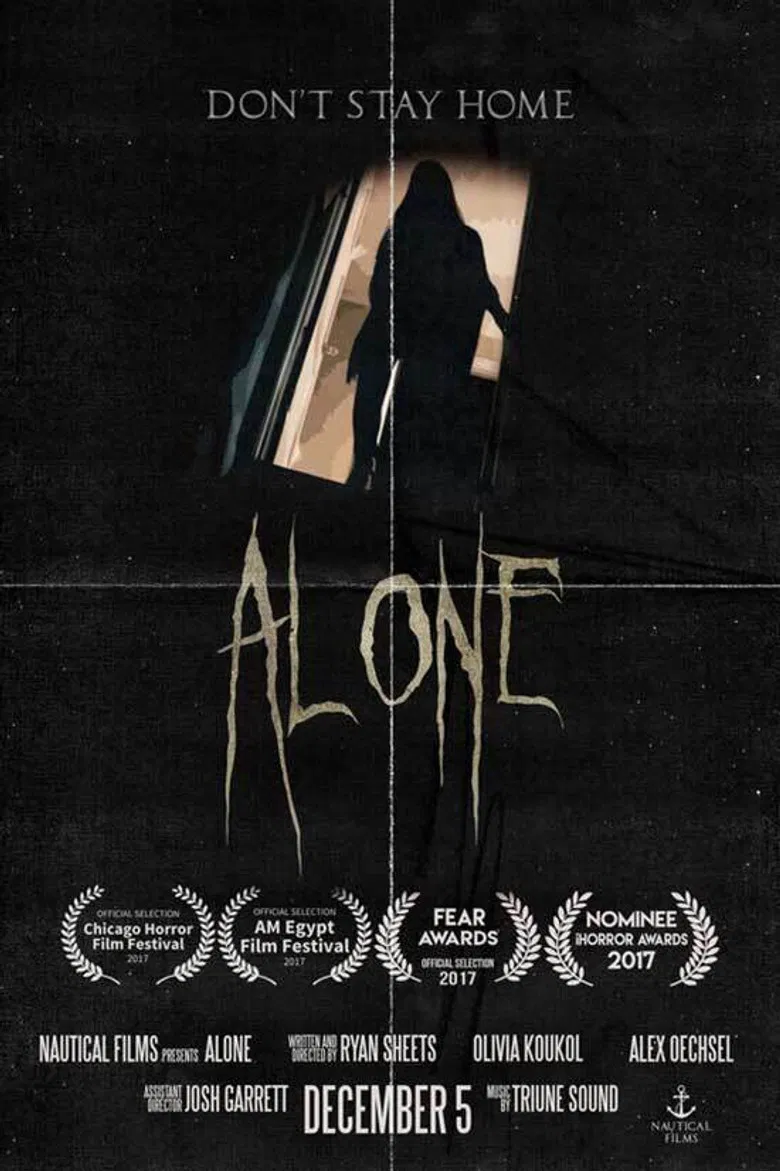 Alone poster background