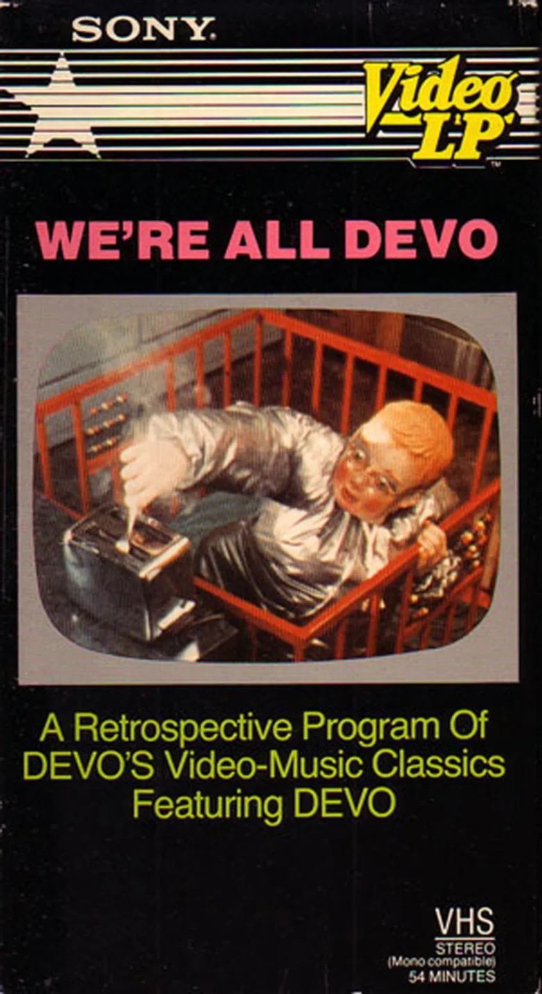 We're All Devo poster background