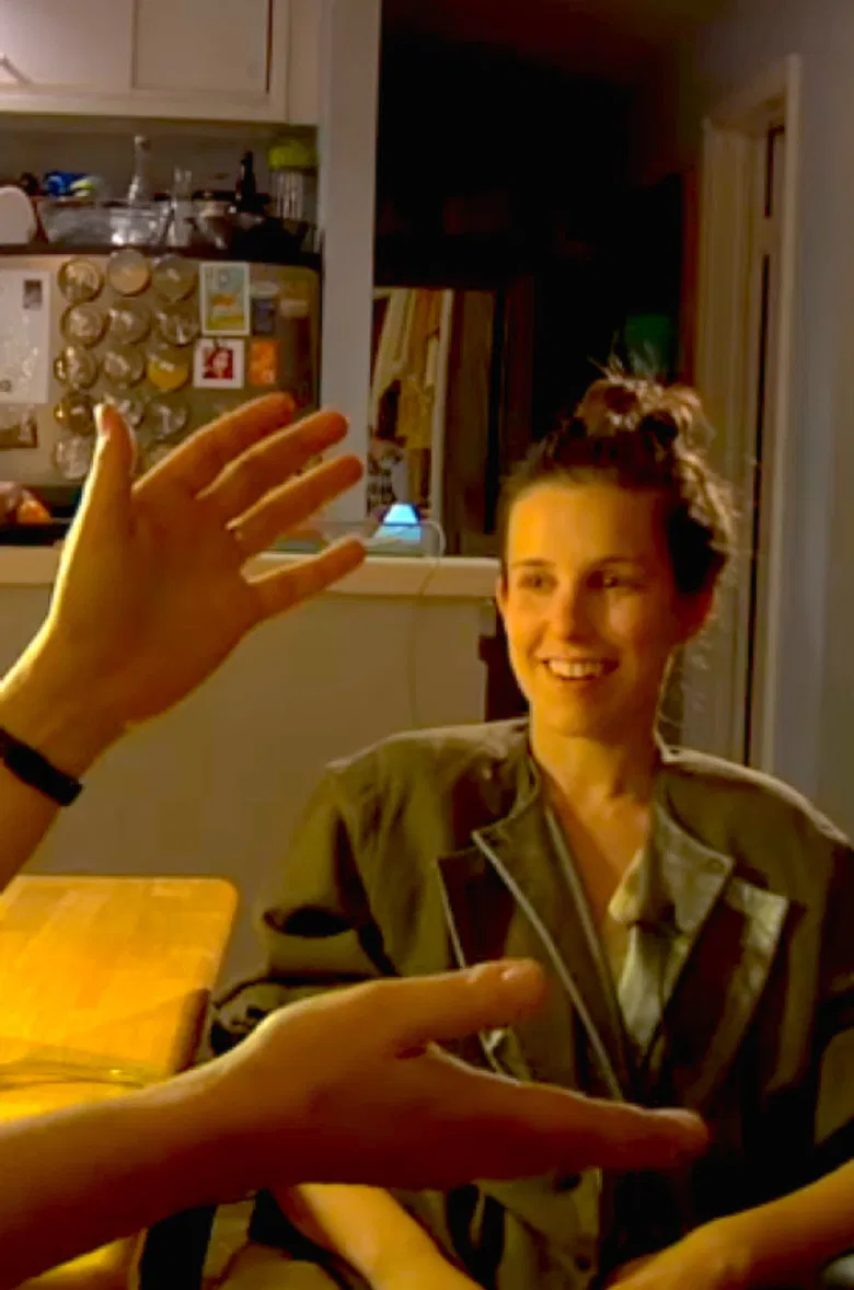 Getting Stoned with Sophia Takal poster background