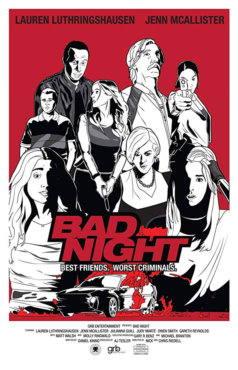 Bad Night poster background