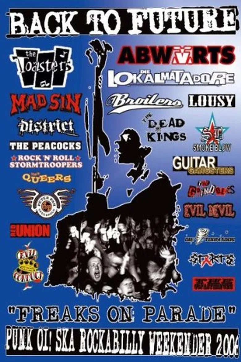 Back to future Festival 2006 poster background