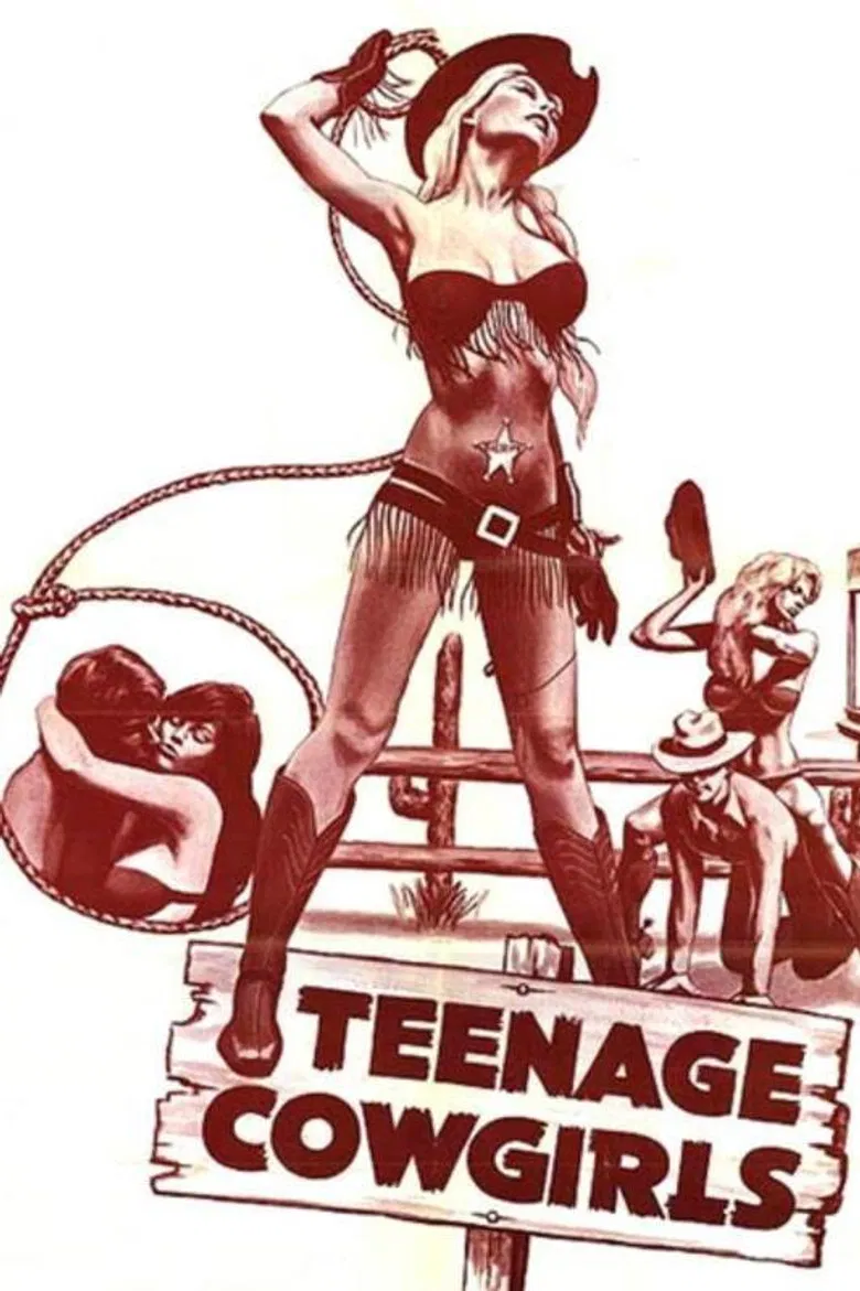 Teenage Cowgirls poster background