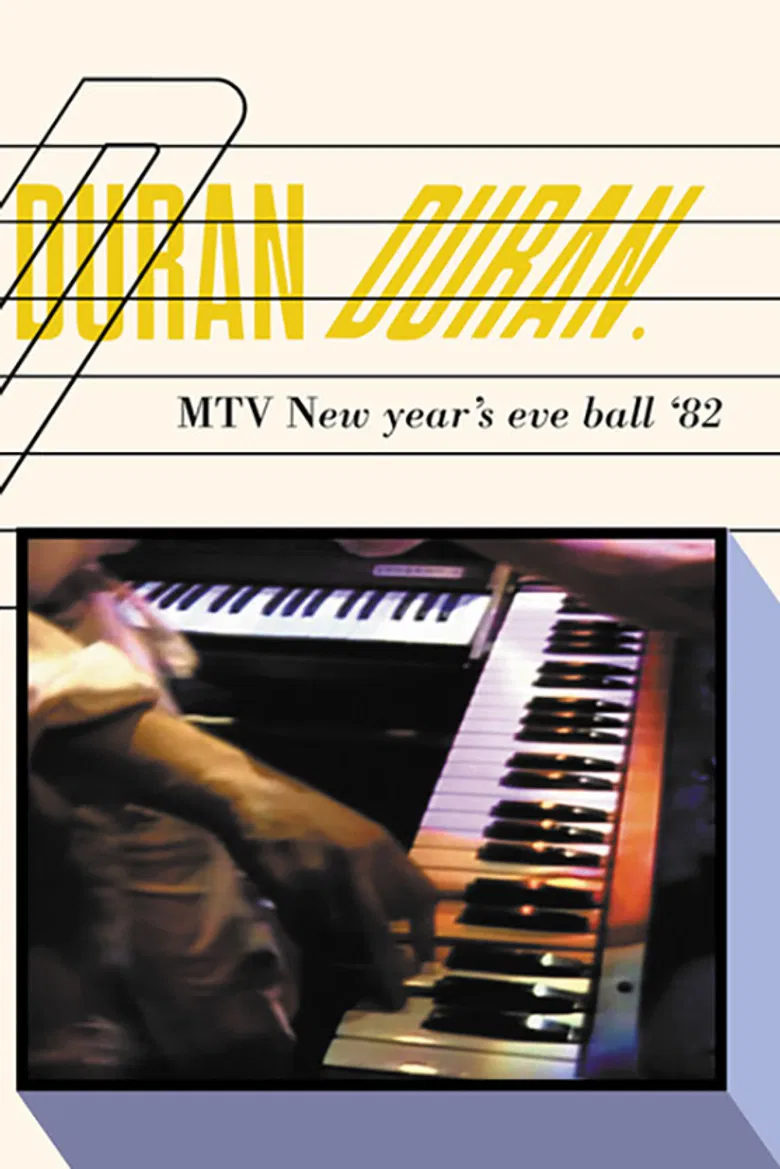 Duran Duran: MTV New Year's Eve Ball poster background
