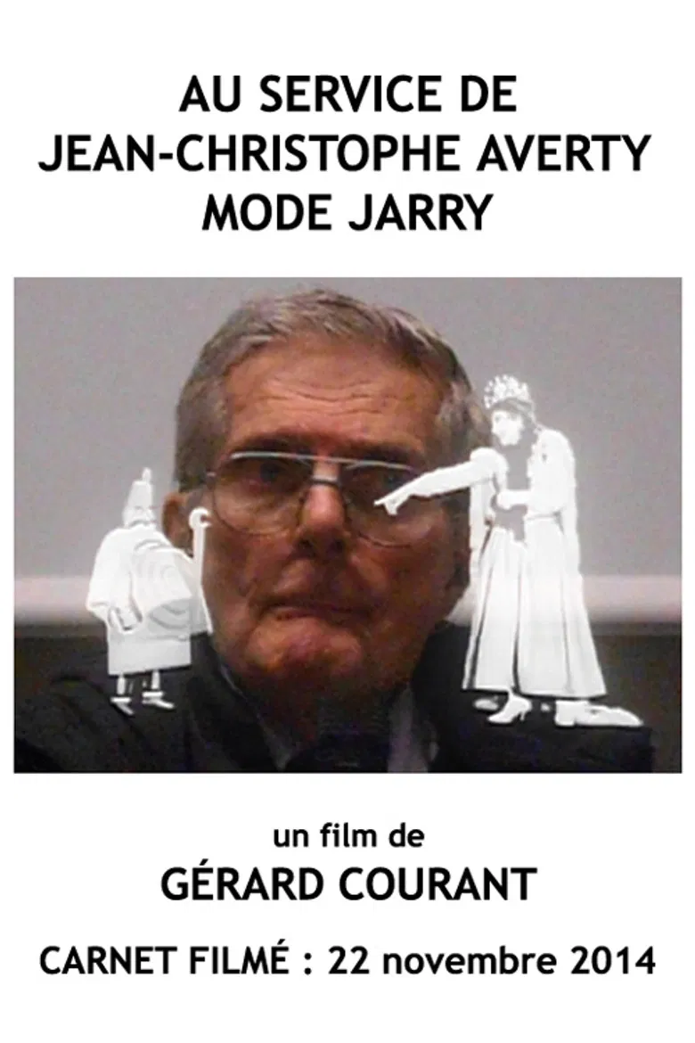 Au service de Jean-Christophe Averty mode Jarry poster background