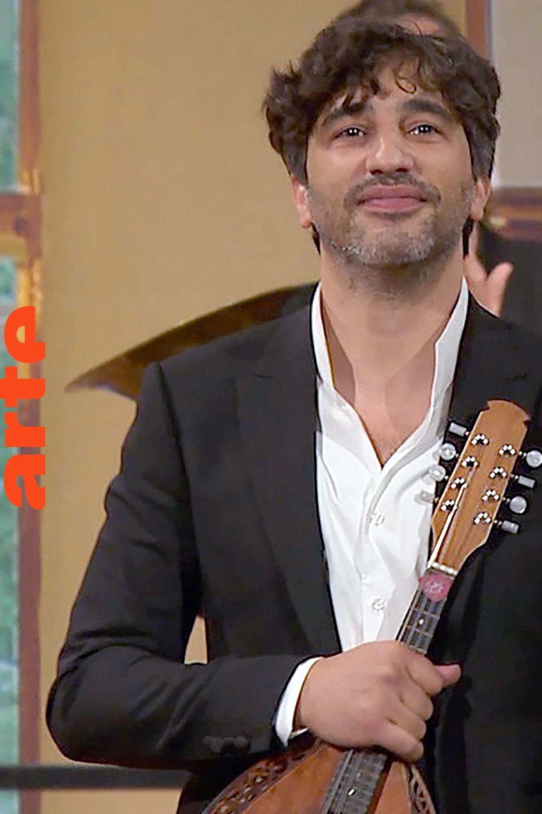 Avi Avital and his Mandolin poster background