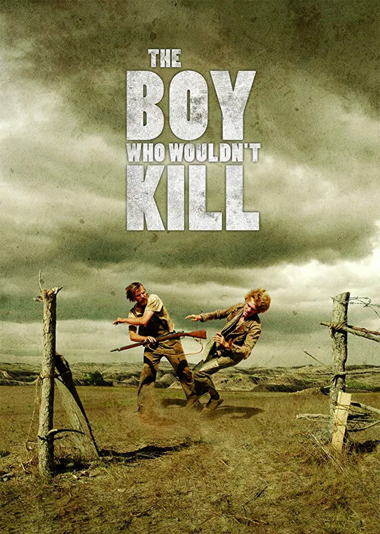 The Boy Who Wouldn't Kill poster background