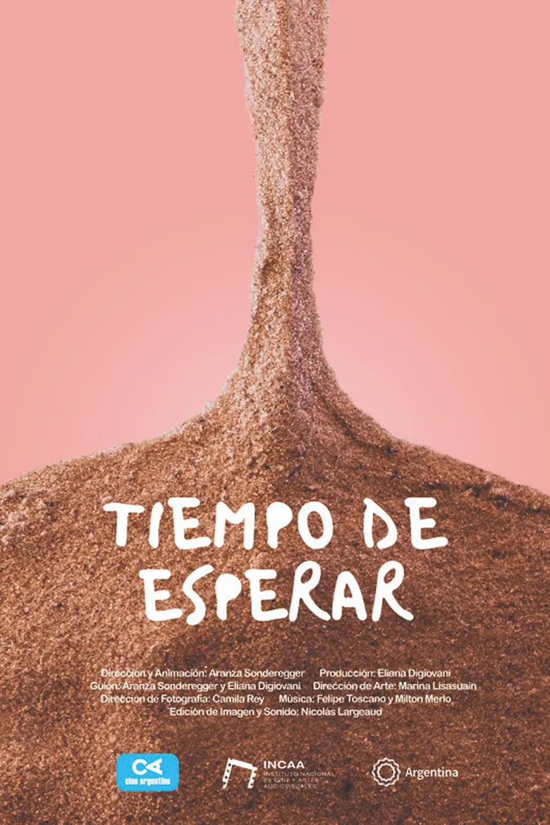 Tiempo de esperar poster background
