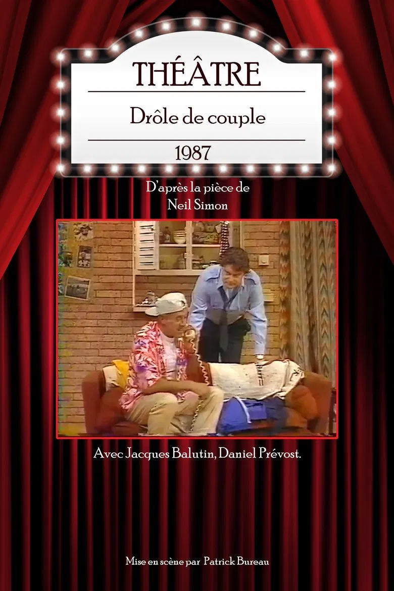 Drôle de couple poster background