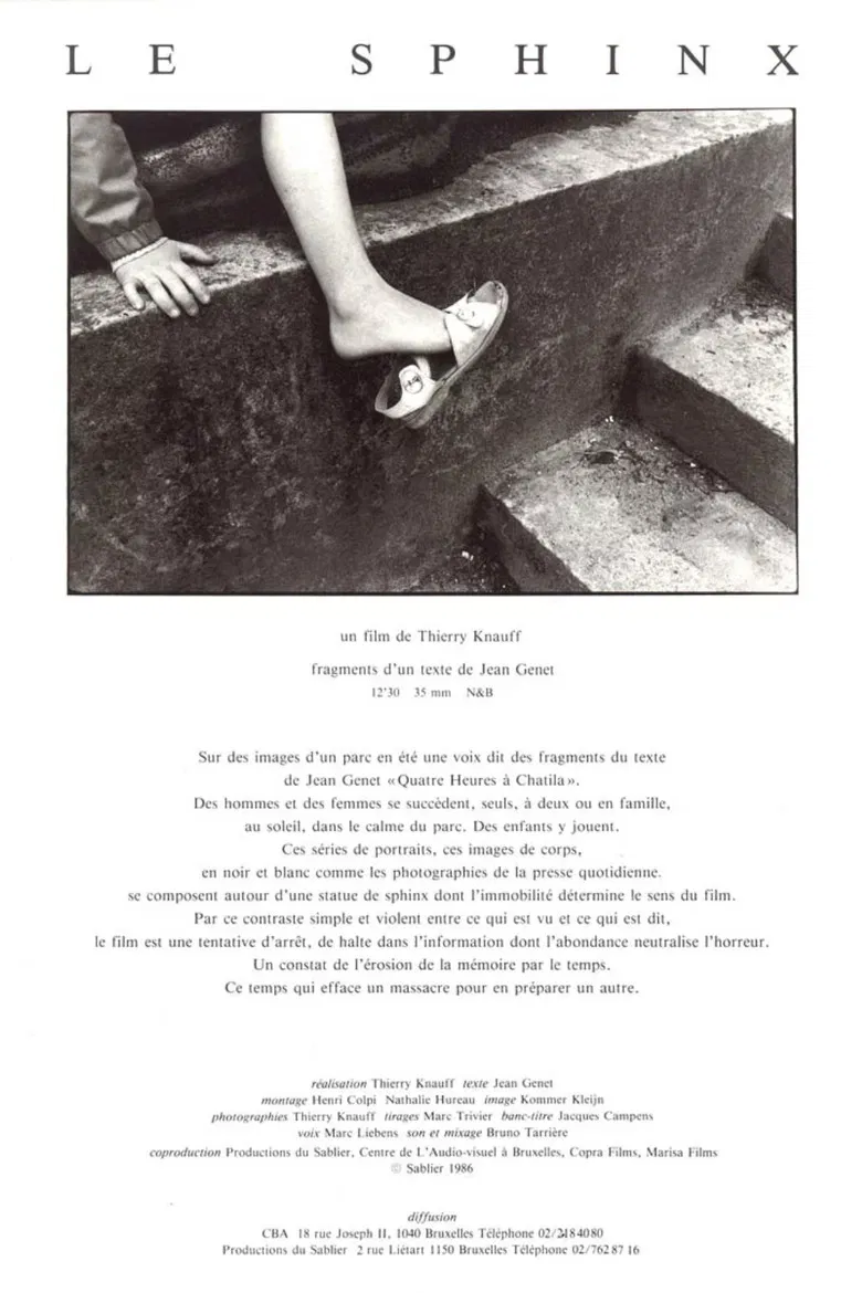 Le sphinx poster background