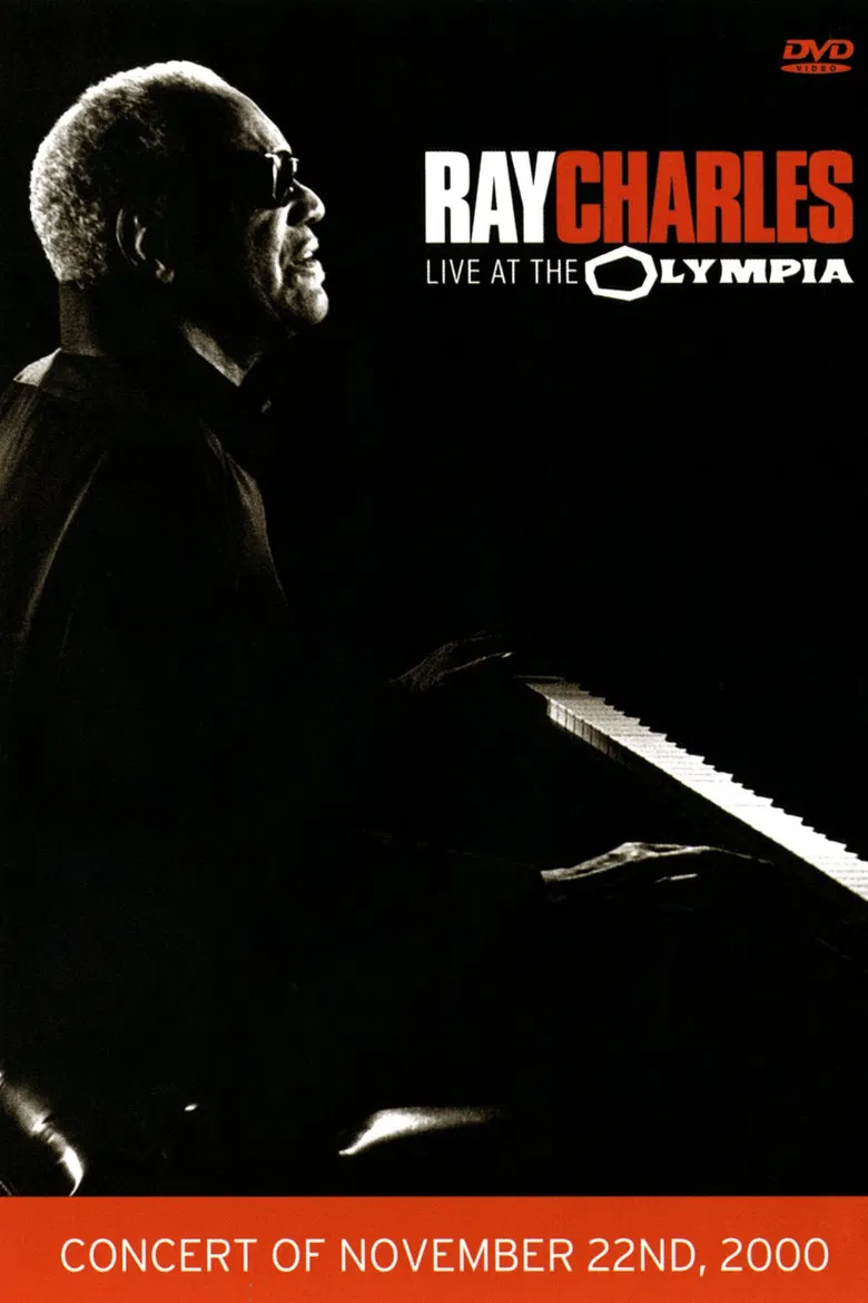 Ray Charles: Live at the Olympia poster background