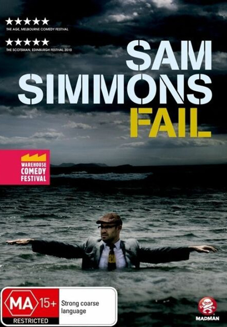 Sam Simmons: Fail poster background