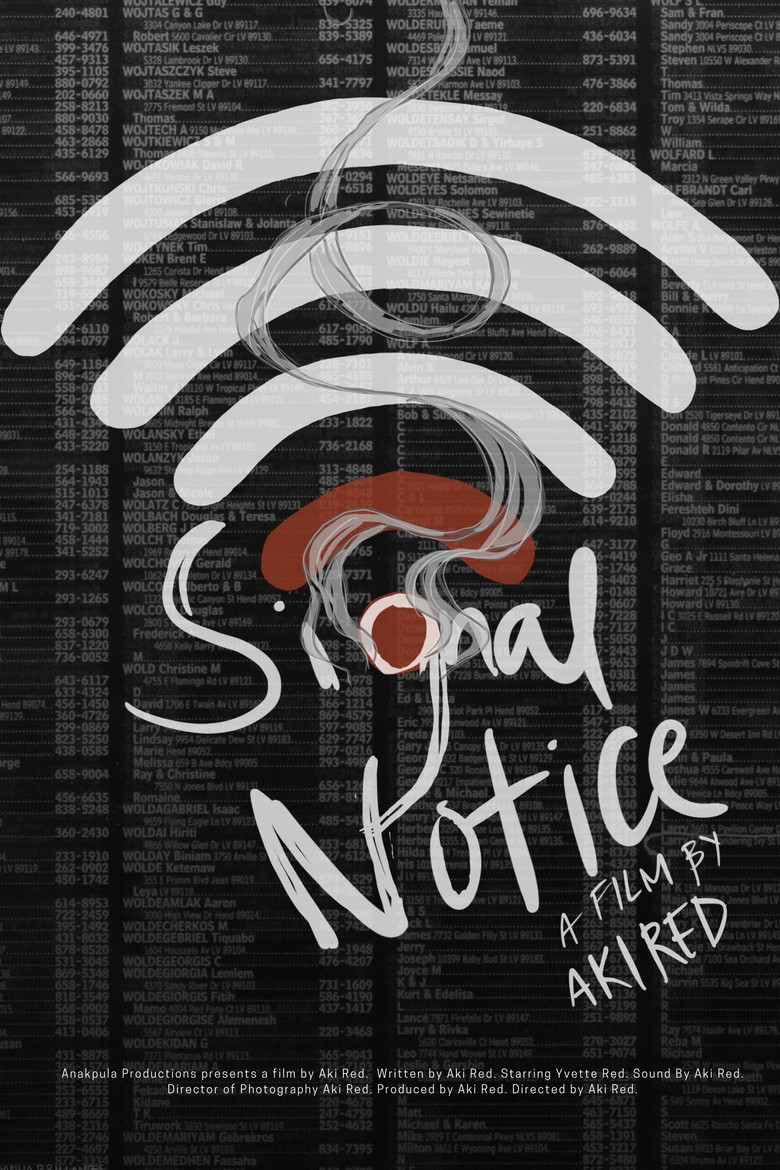 Signal Notice poster background