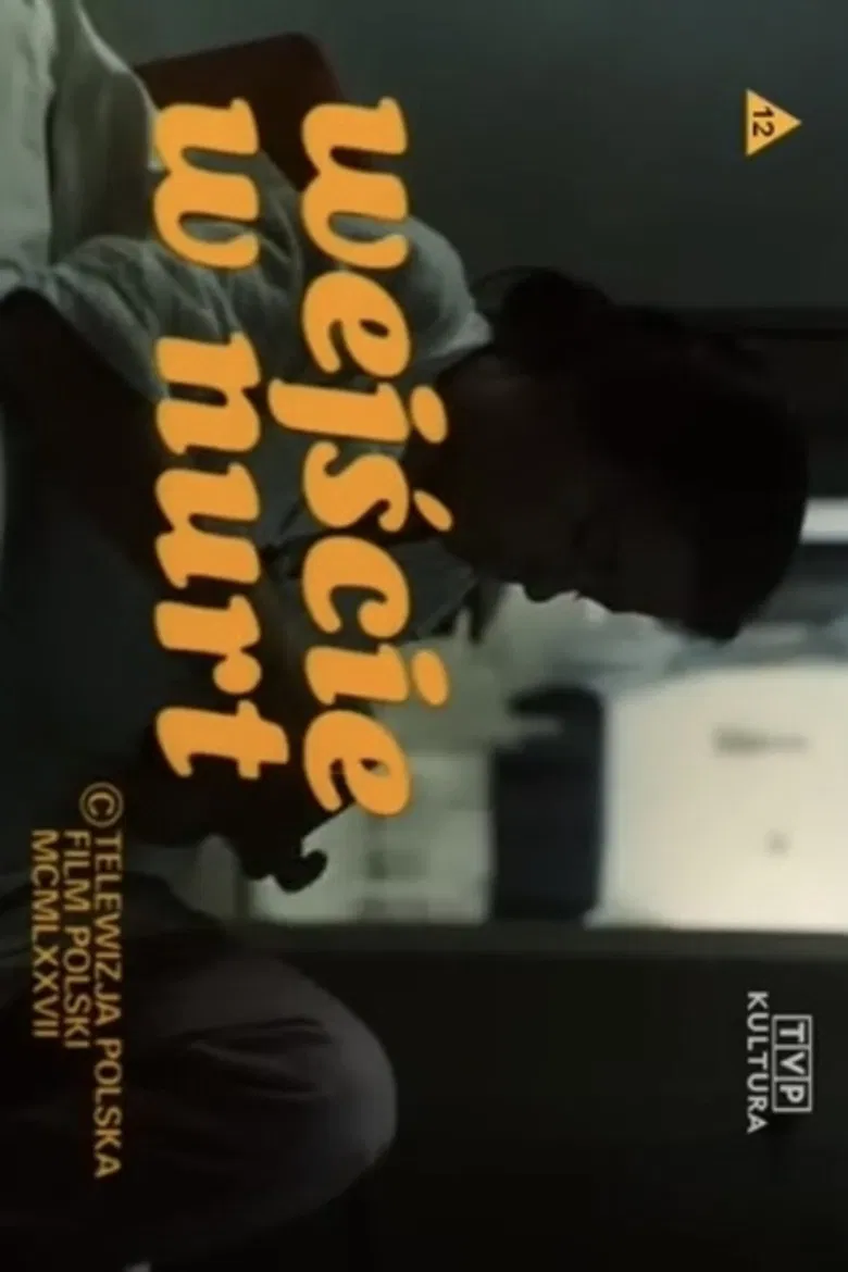 Wejście w nurt poster background