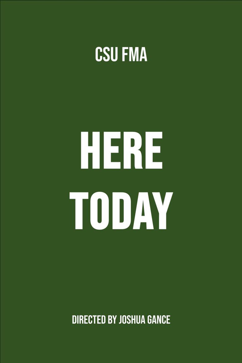 Here Today poster background