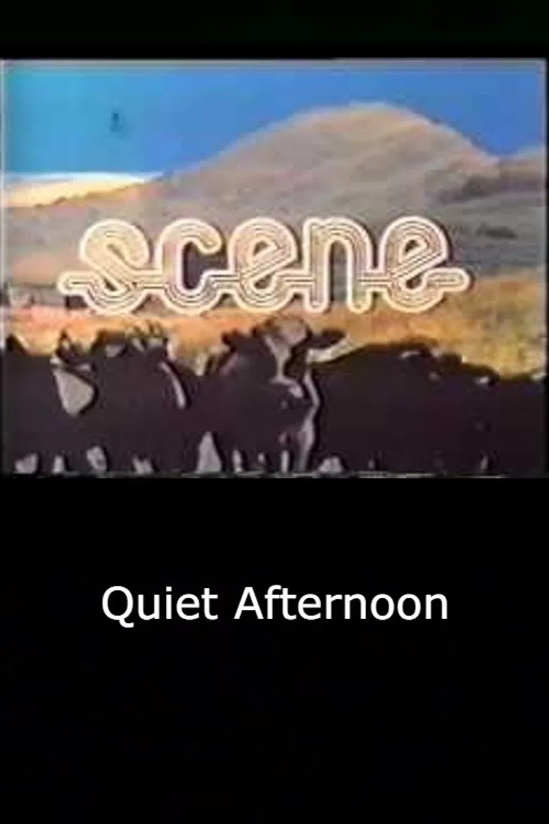 Quiet Afternoon poster background