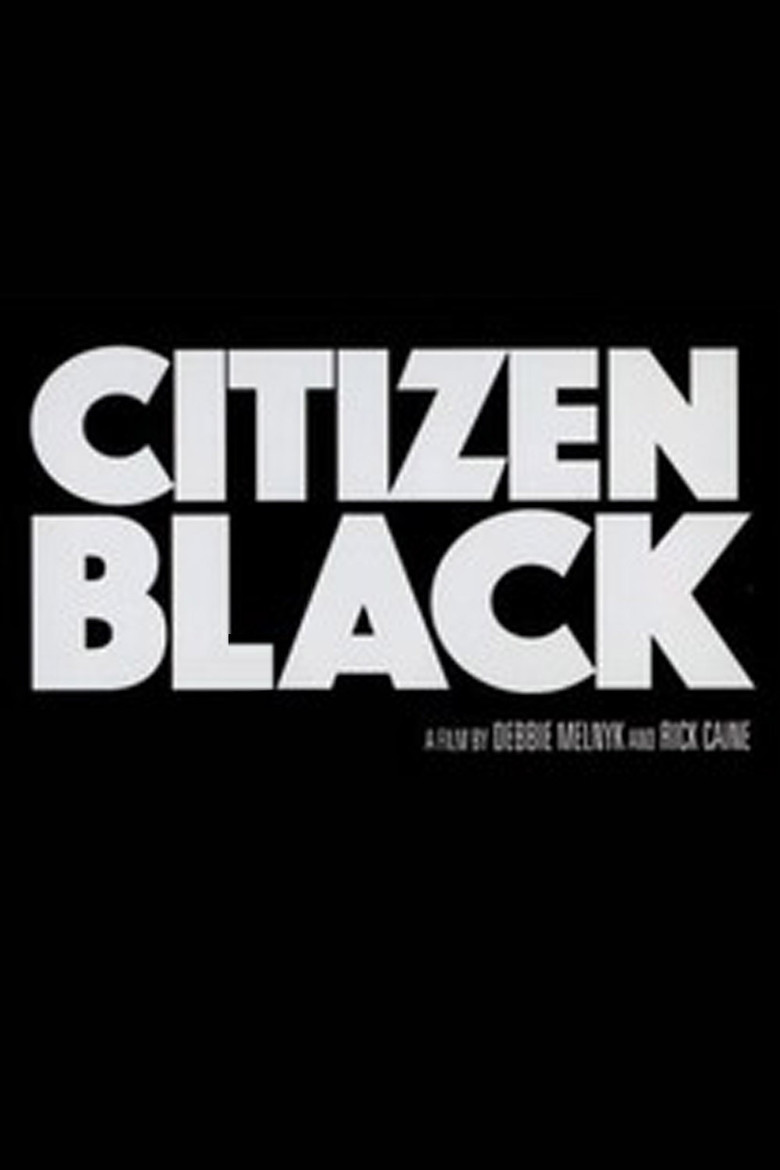 Citizen Black poster background