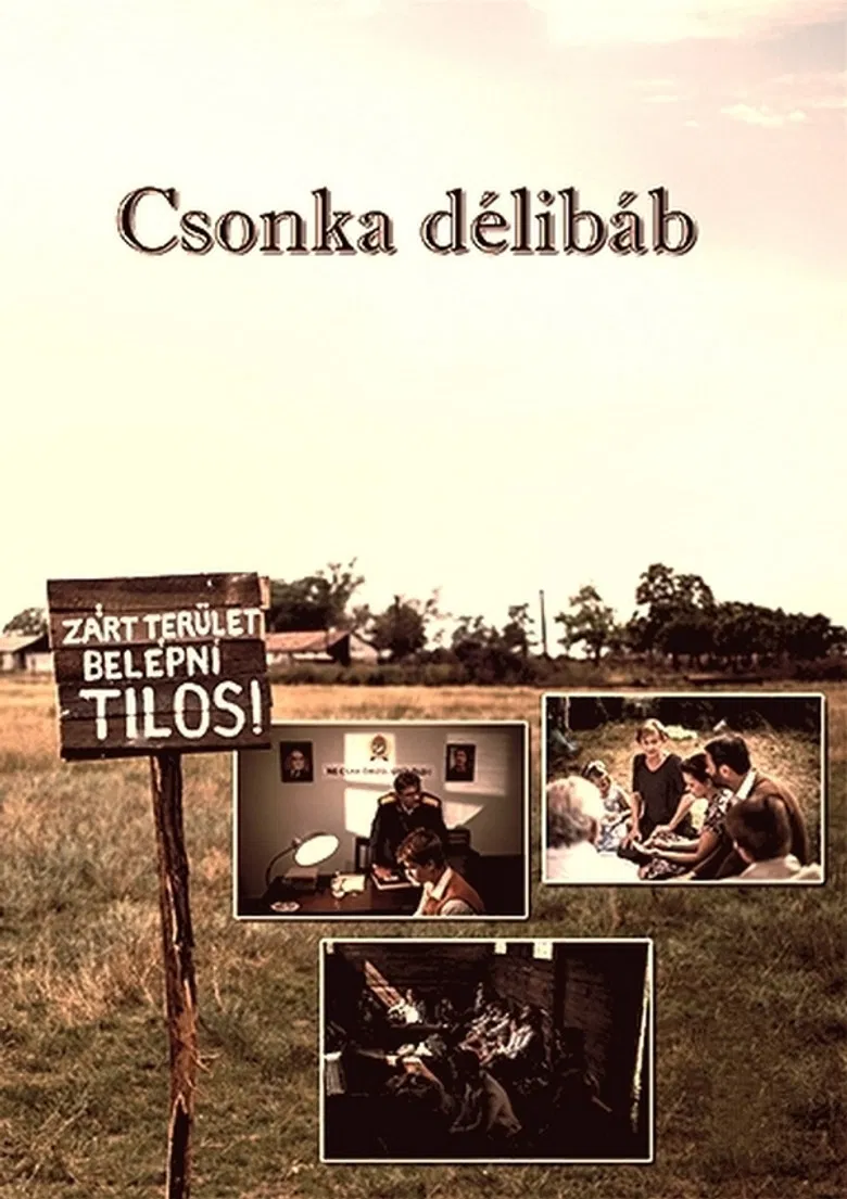 Csonka délibáb poster background