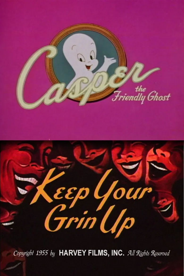 Keep Your Grin Up poster background