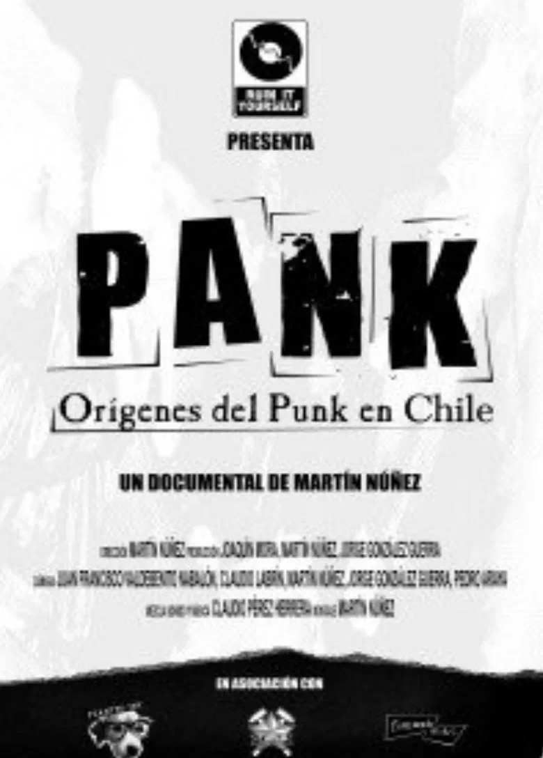 Pank : Origins of Punk Music in Chile poster background