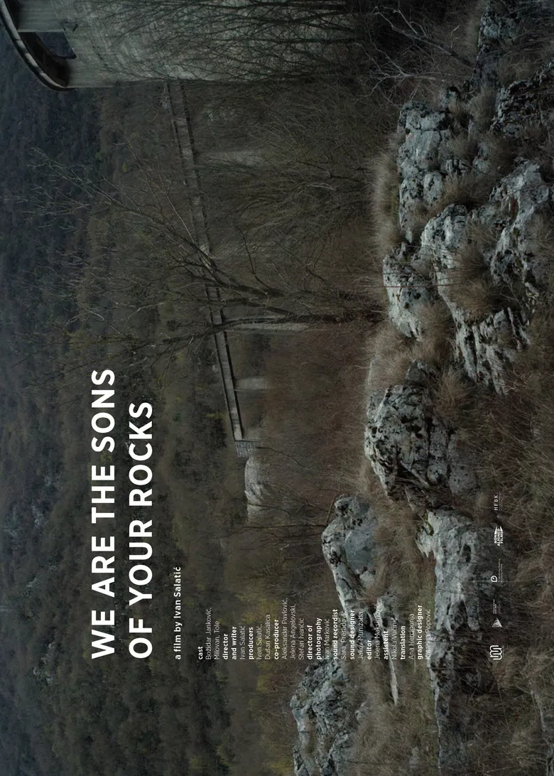 We Are the Sons of Your Rocks poster background