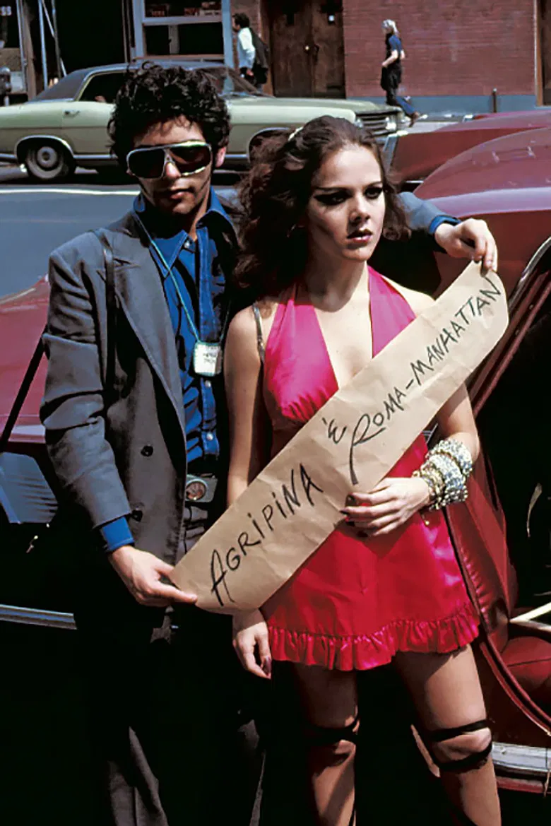 Agrippina é Roma - Manhattan poster background