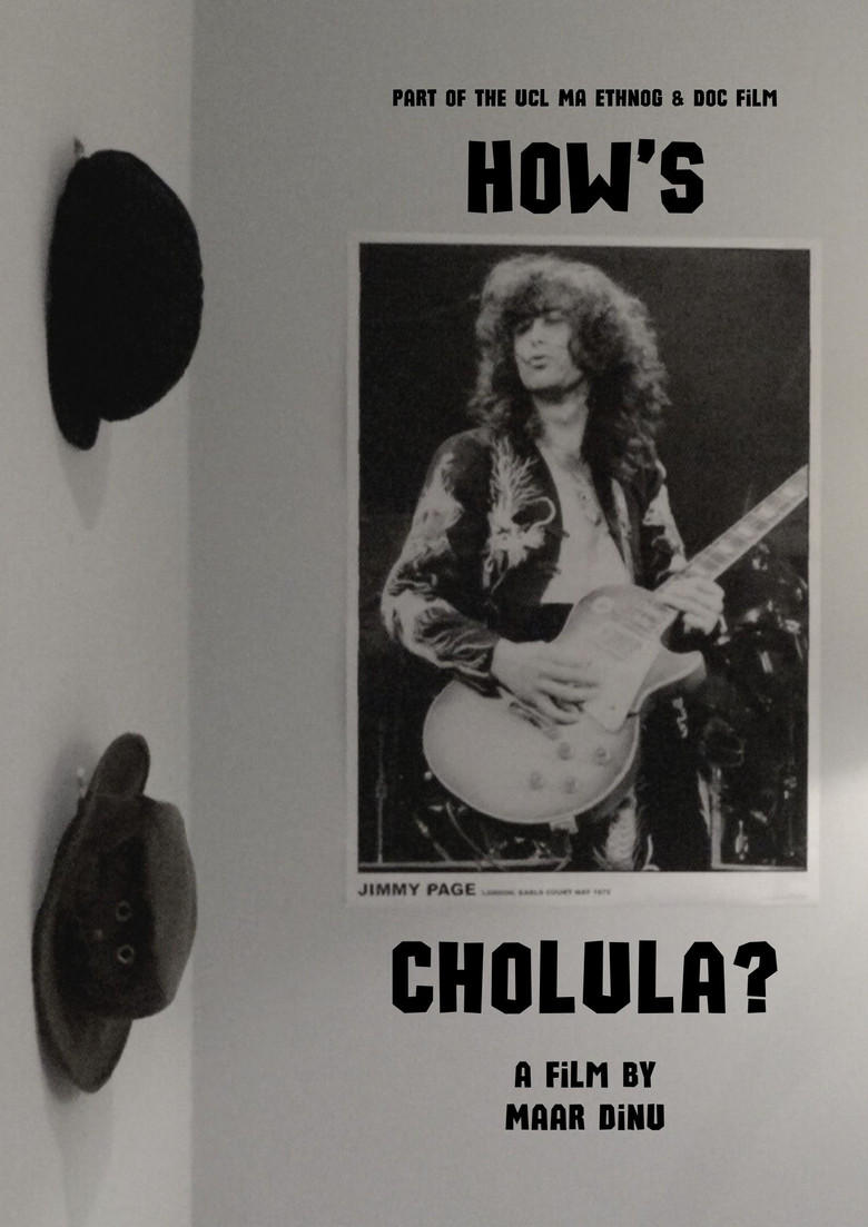 How's Cholula? poster background