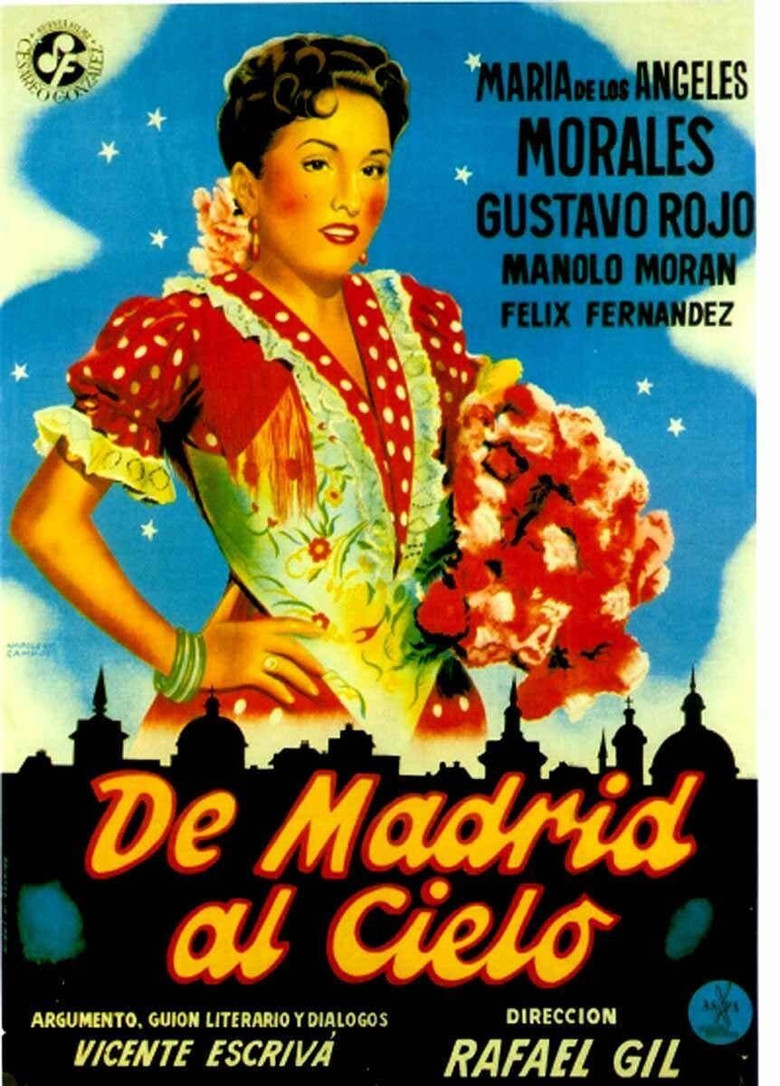 De Madrid al cielo poster background