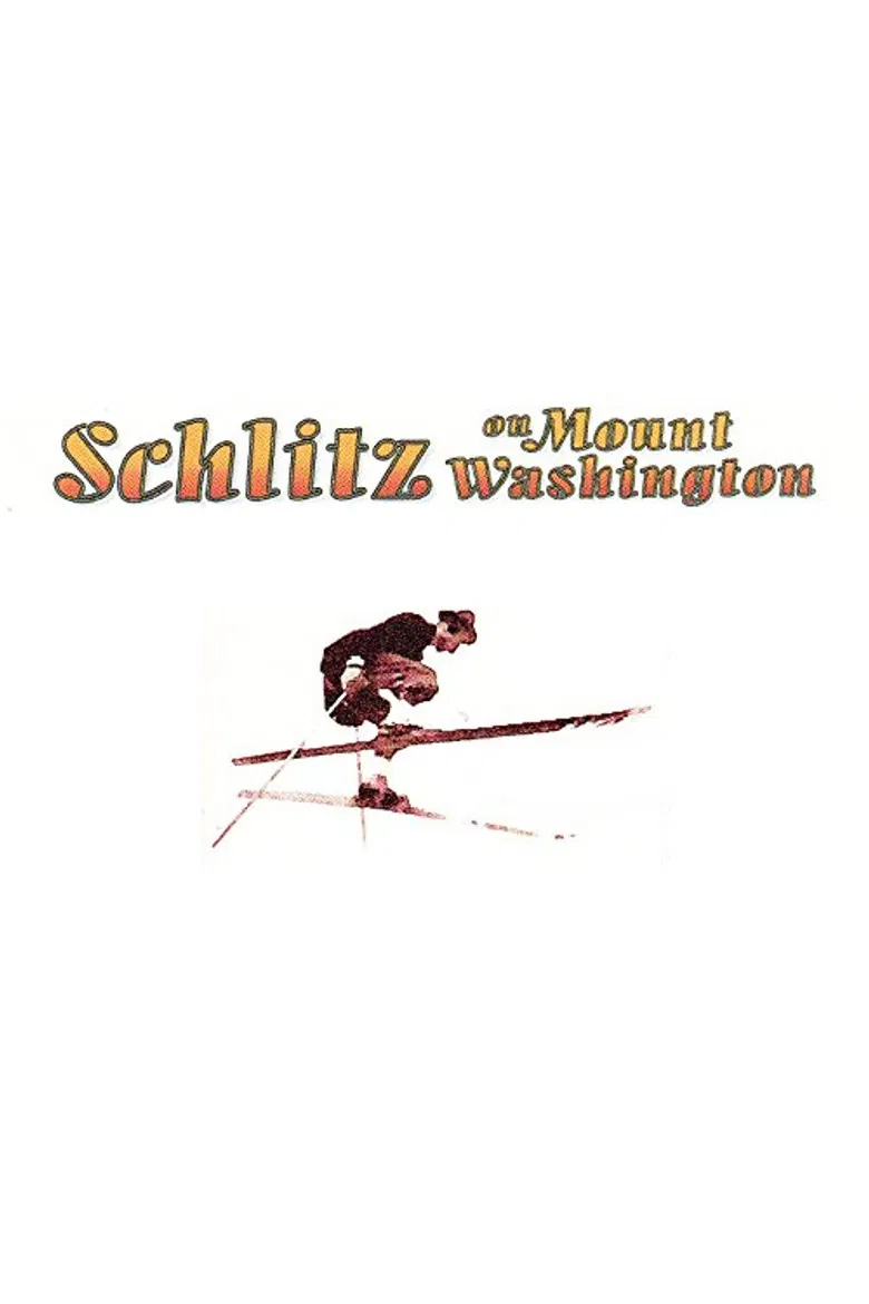 Schlitz on Mount Washington poster background