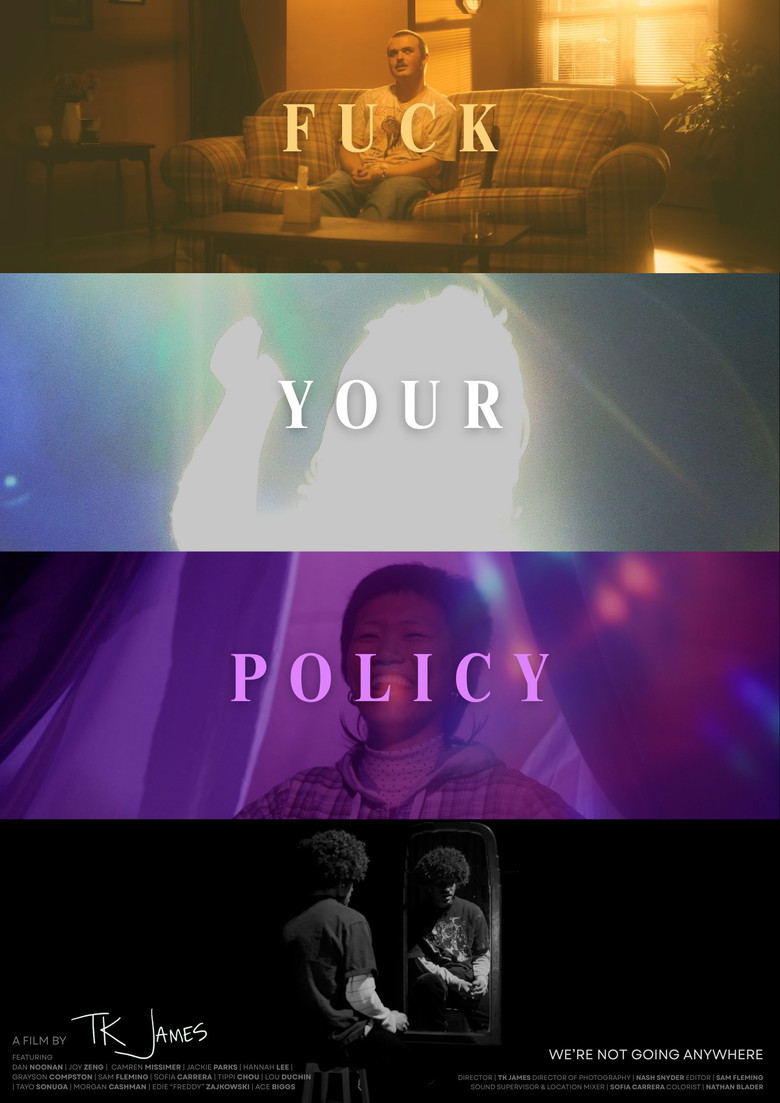 Fuck Your Policy poster background