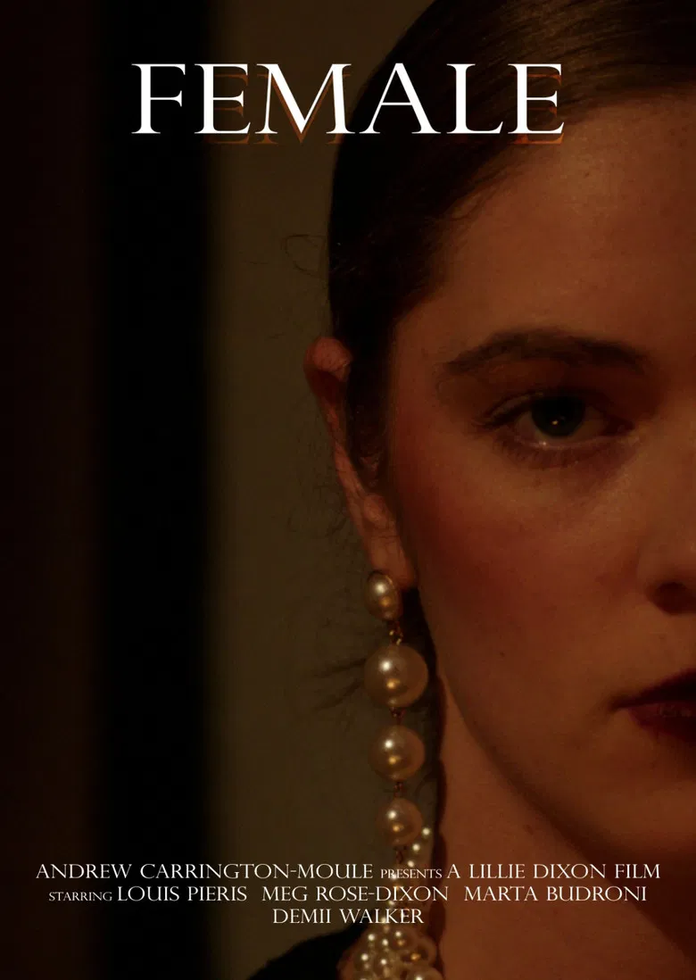 Female poster background