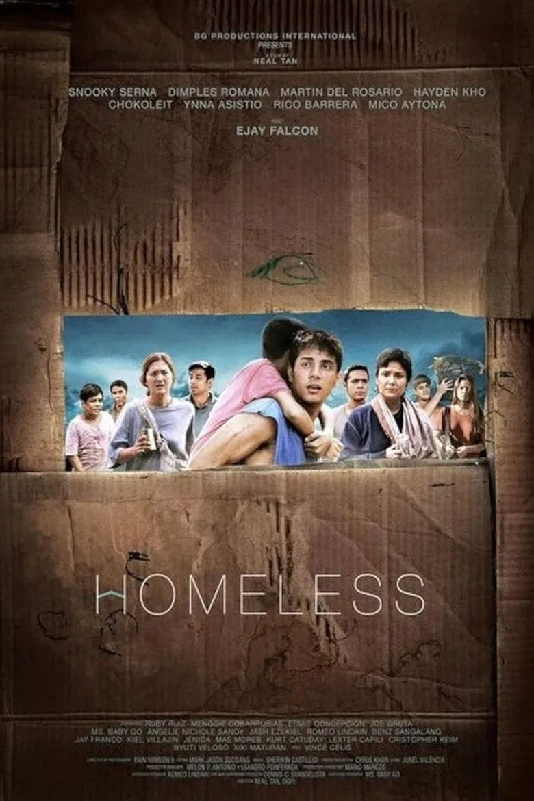 Homeless poster background