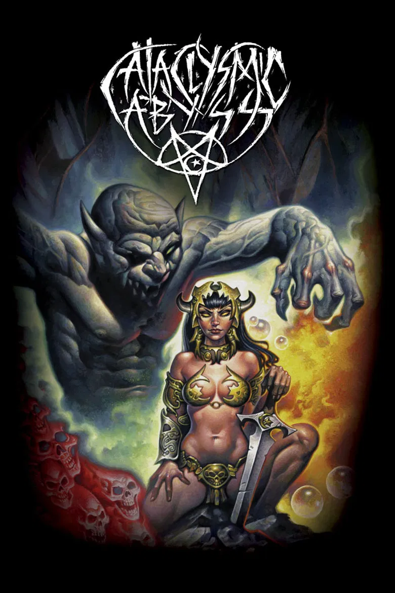 Foundation - Cataclysmic Abyss poster background