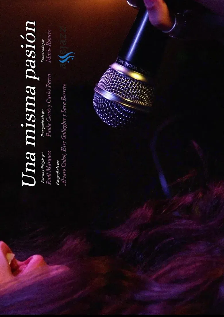 A shared passion poster background