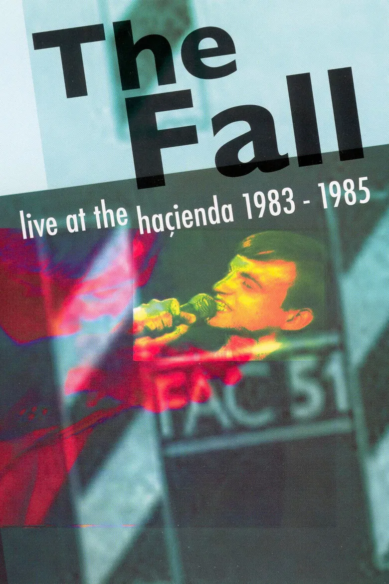 The Fall ‎– Live At The Haçienda 1983-1985 poster background
