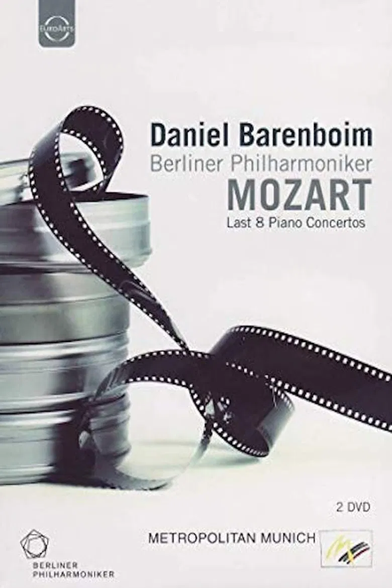Mozart Last 8 Piano Concertos (Daniel Barenboim) poster background