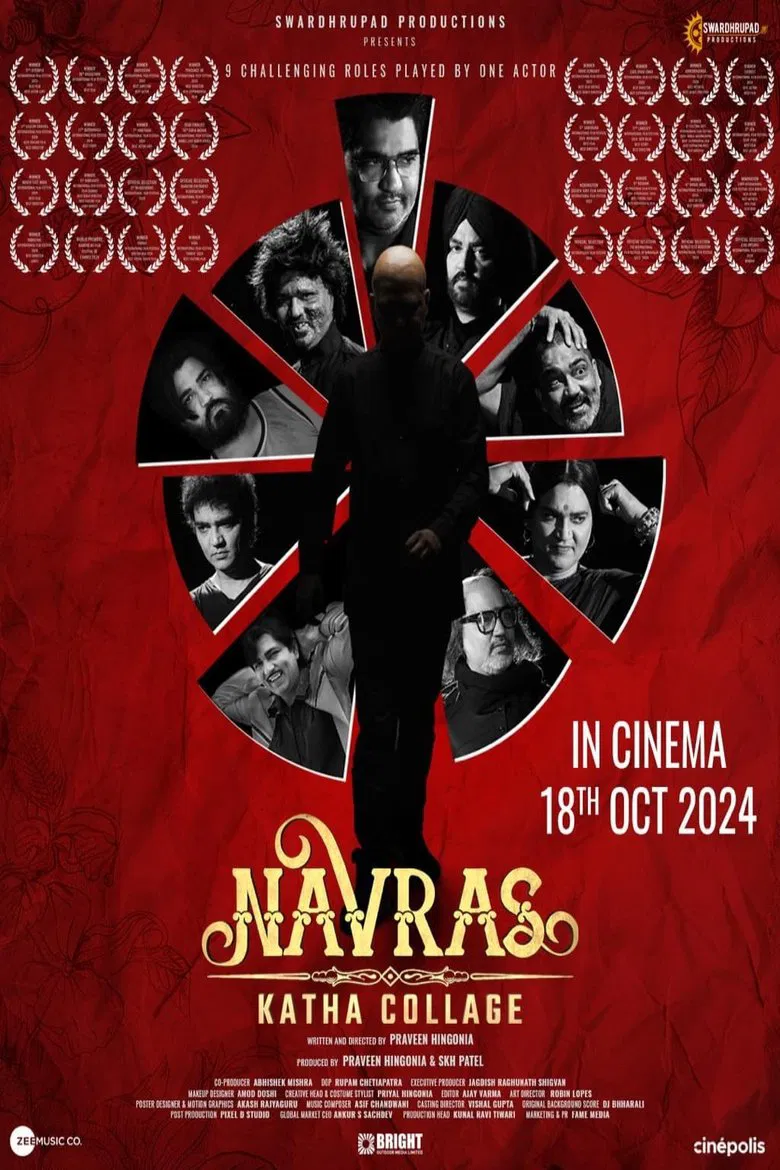 Navras Katha Collage poster background