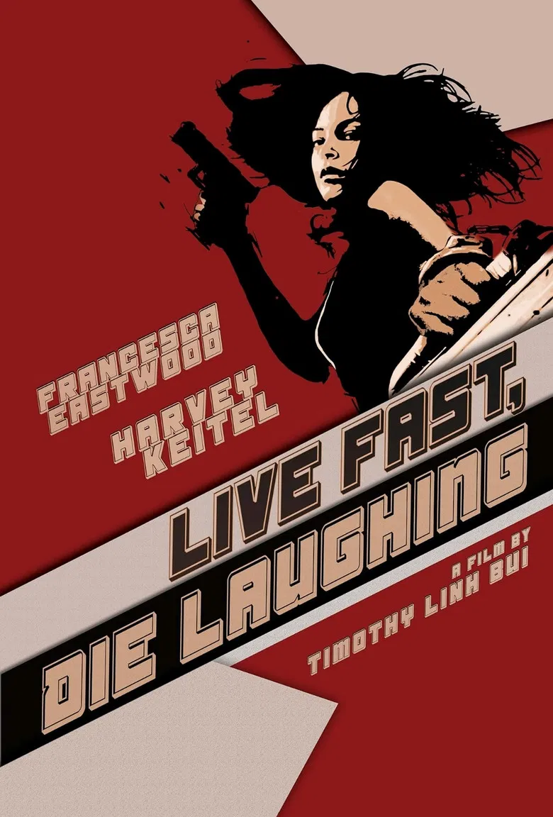 Live Fast, Die Laughing poster background