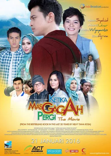 Ketika Mas Gagah Pergi the Movie poster background