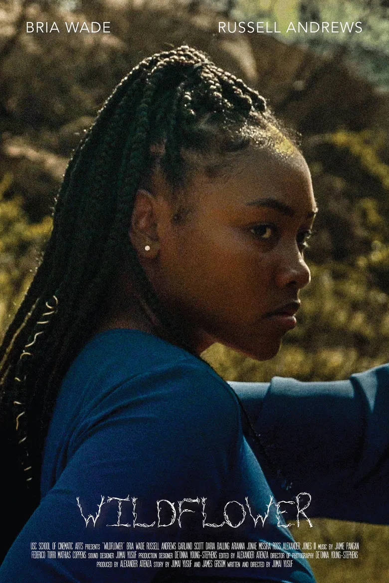 Wildflower poster background