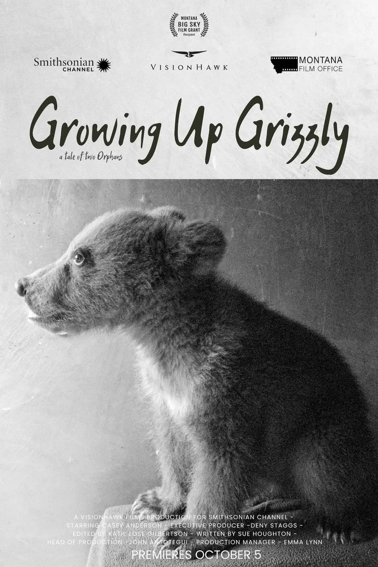 Growing Up Grizzly: A Tale of Two Orphans poster background