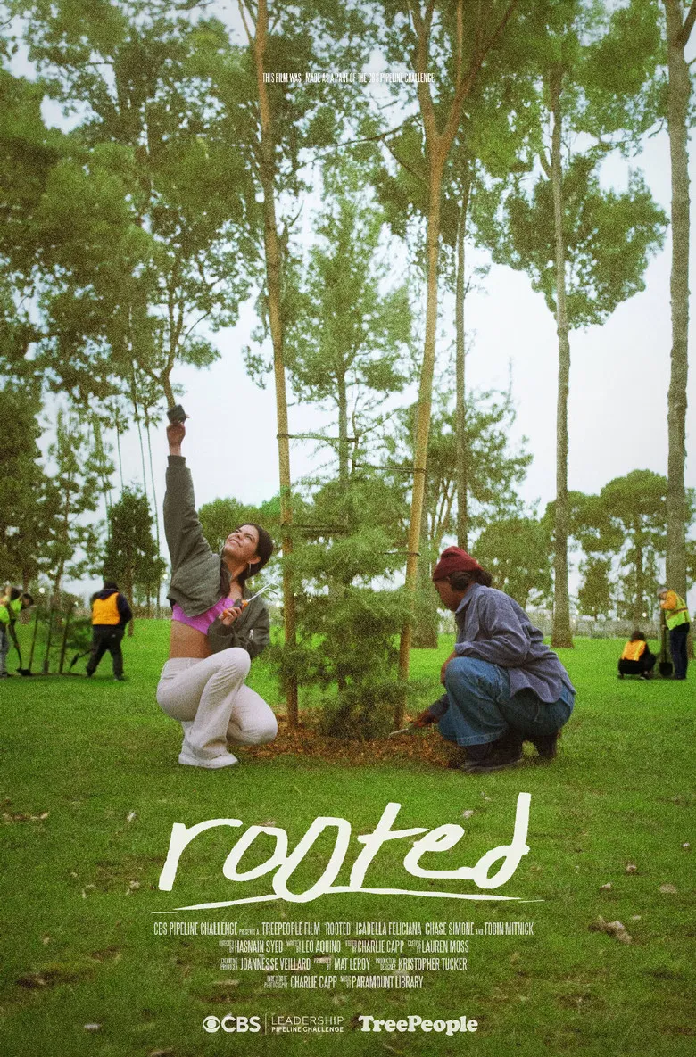 Rooted poster background