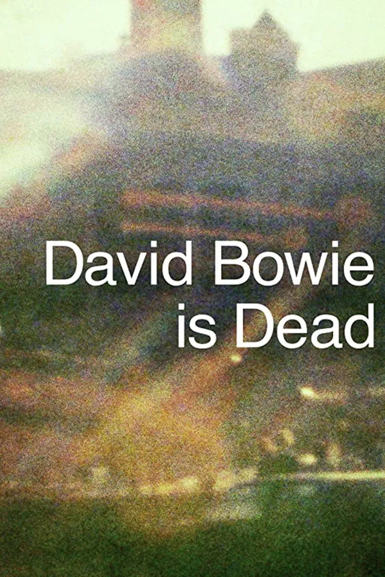 David Bowie Is Dead poster background