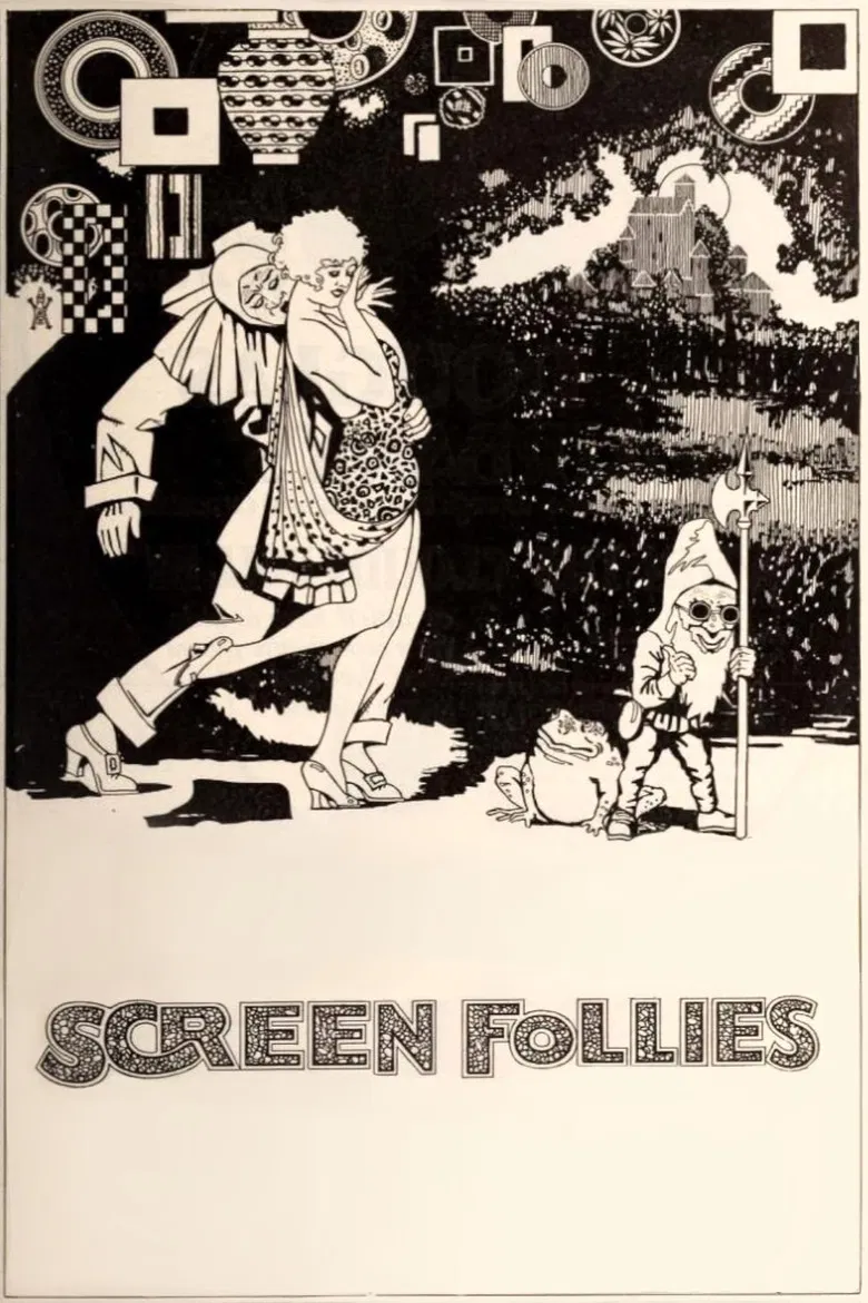 Screen Follies No. 1 poster background