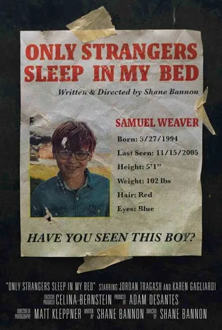 Only Strangers Sleep in My Bed poster background